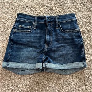 Hollister Dark Wash Jean Shorts